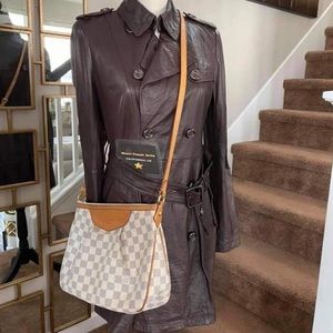 Louis Vuitton Siracusa Pm White Damier.